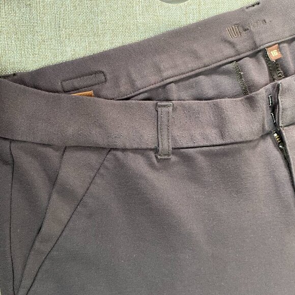 KUT from the KLOTH Bootcut Dress Pants Women's 16 Mid Rise Brown Office - Picture 15 of 15